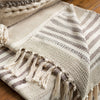 Surya Beau EAU-1000 Light Beige Throw Detail