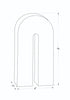 Surya Calenzana EAZ-006 Green Line Drawing