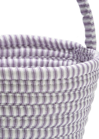 Colonial Mills Easter Ticking Basket EB40 Purple