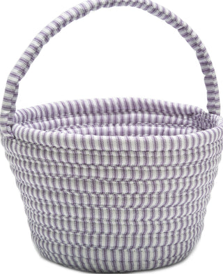 Colonial Mills Easter Ticking Basket EB40 Purple