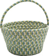 Colonial Mills Easter Spring Mix Basket EB67 Green and Blue