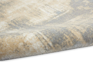 CK005 Enchanting ECH02 Ivory Seaglass Area Rug by Calvin Klein Corner Image
