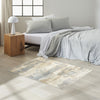 CK005 Enchanting ECH02 Ivory Seaglass Area Rug by Calvin Klein Corner Image