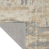 CK005 Enchanting ECH02 Ivory Seaglass Area Rug by Calvin Klein Corner Image
