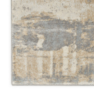 CK005 Enchanting ECH02 Ivory Seaglass Area Rug by Calvin Klein Texture Image
