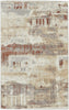 CK005 Enchanting ECH02 Grey Rust Area Rug by Calvin Klein main image