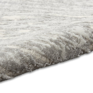 CK005 Enchanting ECH03 Grey Beige Area Rug by Calvin Klein Corner Image