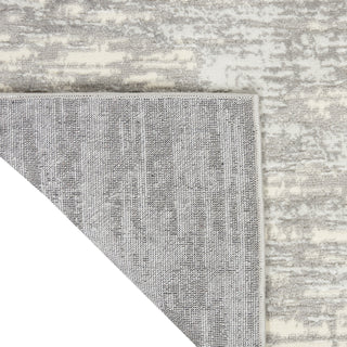 CK005 Enchanting ECH03 Grey Beige Area Rug by Calvin Klein Corner Image