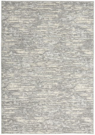 CK005 Enchanting ECH03 Grey Beige Area Rug by Calvin Klein Main Image