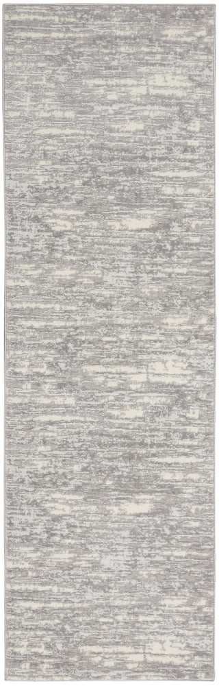 CK005 Enchanting ECH03 Grey Beige Area Rug by Calvin Klein Main Image