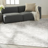 CK005 Enchanting ECH03 Grey Beige Area Rug by Calvin Klein Corner Image