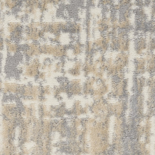 CK005 Enchanting ECH04 Grey Beige Area Rug by Calvin Klein Swatch Image