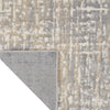 CK005 Enchanting ECH04 Grey Beige Area Rug by Calvin Klein Backing Image
