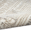CK005 Enchanting ECH05 Cream Grey Area Rug by Calvin Klein Corner Image