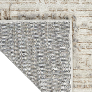 CK005 Enchanting ECH05 Cream Grey Area Rug by Calvin Klein Corner Image