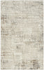 CK005 Enchanting ECH05 Cream Grey Area Rug by Calvin Klein Small Top Image