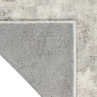 CK005 Enchanting ECH07 Ivory Grey Area Rug by Calvin Klein Corner Image