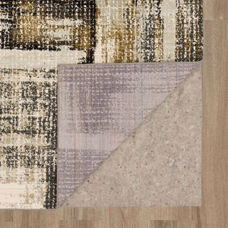 Karastan Tempest Echo Midnight Area Rug Back Image