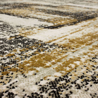 Karastan Tempest Echo Midnight Area Rug Detail Image