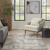 Nourison Eco-Friendly ECO02 Ivory Multicolor Area Rug Room Image Feature