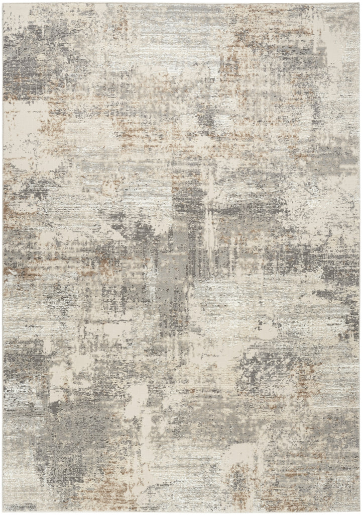 Nourison Eco-Friendly ECO04 Beige Grey Area Rug main image