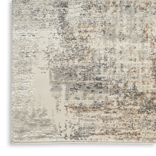 Nourison Eco-Friendly ECO04 Beige Grey Area Rug T' R