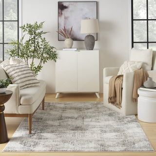 Nourison Eco-Friendly ECO08 Ivory Multicolor Area Rug Room Image Feature