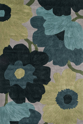 Loloi Eden EA-01 Grey / Blue Area Rug main image