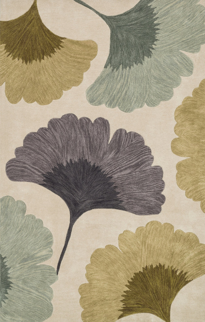 Loloi Eden EA-02 Ivory / Green Area Rug main image