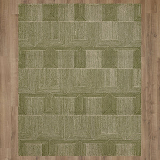 Karastan Cypress Edisto Olive Area Rug by Drew and Jonathan