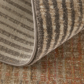 Feizy Eden 39QPF Ivory/Taupe/Pink Area Rug Detail Image