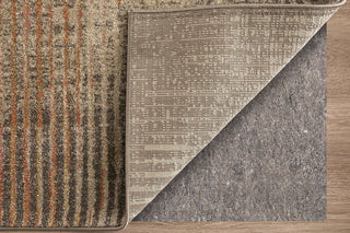 Feizy Eden 39QPF Ivory/Taupe/Pink Area Rug Detail Image