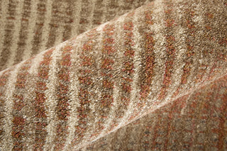 Feizy Eden 39QPF Ivory/Taupe/Pink Area Rug Lifestyle Image Feature