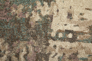 Feizy Eden 39QRF Ivory/Blue/Purple Area Rug Corner Image