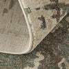 Feizy Eden 39QRF Ivory/Blue/Purple Area Rug Detail Image