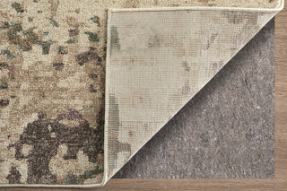 Feizy Eden 39QRF Ivory/Blue/Purple Area Rug Detail Image