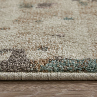 Feizy Eden 39QRF Ivory/Blue/Purple Area Rug Lifestyle Image Feature