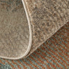 Feizy Eden 39QTF Brown/Tan/Blue Area Rug Detail Image