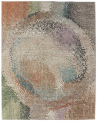 Feizy Eden 39QTF Brown/Tan/Blue Area Rug main image