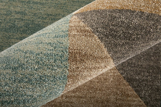 Feizy Eden 39QUF Ivory/Brown/Blue Area Rug Lifestyle Image Feature