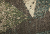 Feizy Eden 39QVF Ivory/Blue/Green Area Rug Close Up