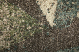 Feizy Eden 39QVF Ivory/Blue/Green Area Rug Close Up