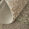 Feizy Eden 39QVF Ivory/Blue/Green Area Rug Detail Image