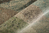 Feizy Eden 39QVF Ivory/Blue/Green Area Rug Close Up