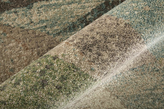 Feizy Eden 39QVF Ivory/Blue/Green Area Rug Close Up
