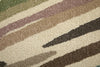 Feizy Eden 39QXF Ivory/Brown/Blue Area Rug Corner Image