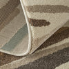 Feizy Eden 39QXF Ivory/Brown/Blue Area Rug Detail Image