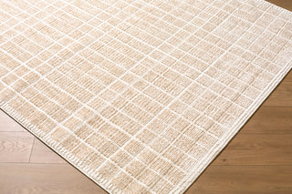 Elle Decor x Livabliss Odeon EDOD-2300 Light Beige Area Rug Corner Shot