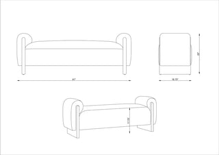 Livabliss Scandanavian SN-001 White Line Drawing