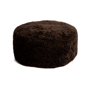 Auskin Sheepskin Seating Short Wool Curly Ottoman Cafecito Furniture main image